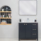 Frame Dark Gray 36" Bathroom Cabinet