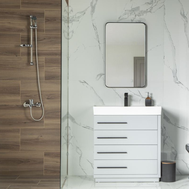 Adora 32" Light Gray Bathroom Cabinet
