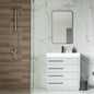 Adora 32" Light Gray Bathroom Cabinet