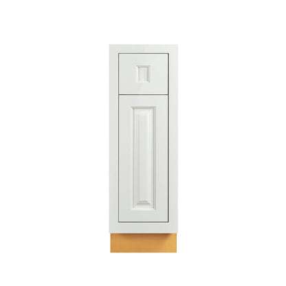 Maplevilles Cabinetry Inset 9" Wide x 35" Tall Single Door Base Cabinet with Single Drawer