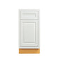 Maplevilles Cabinetry Inset 15" Wide x 35" Tall Single Door Base Cabinet with Single Drawer