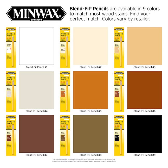 Minwax Blend Fill Dark Walnut Oil-Based Pencil
