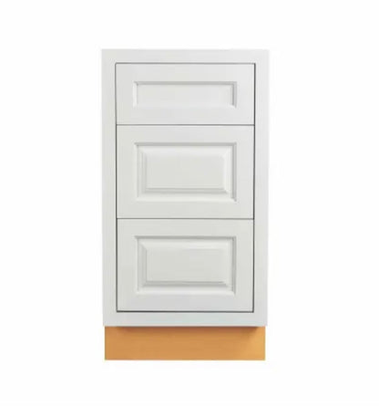 Maplevilles Cabinetry Inset 18" Wide x 35" Tall Base Cabinet with Triple Drawers