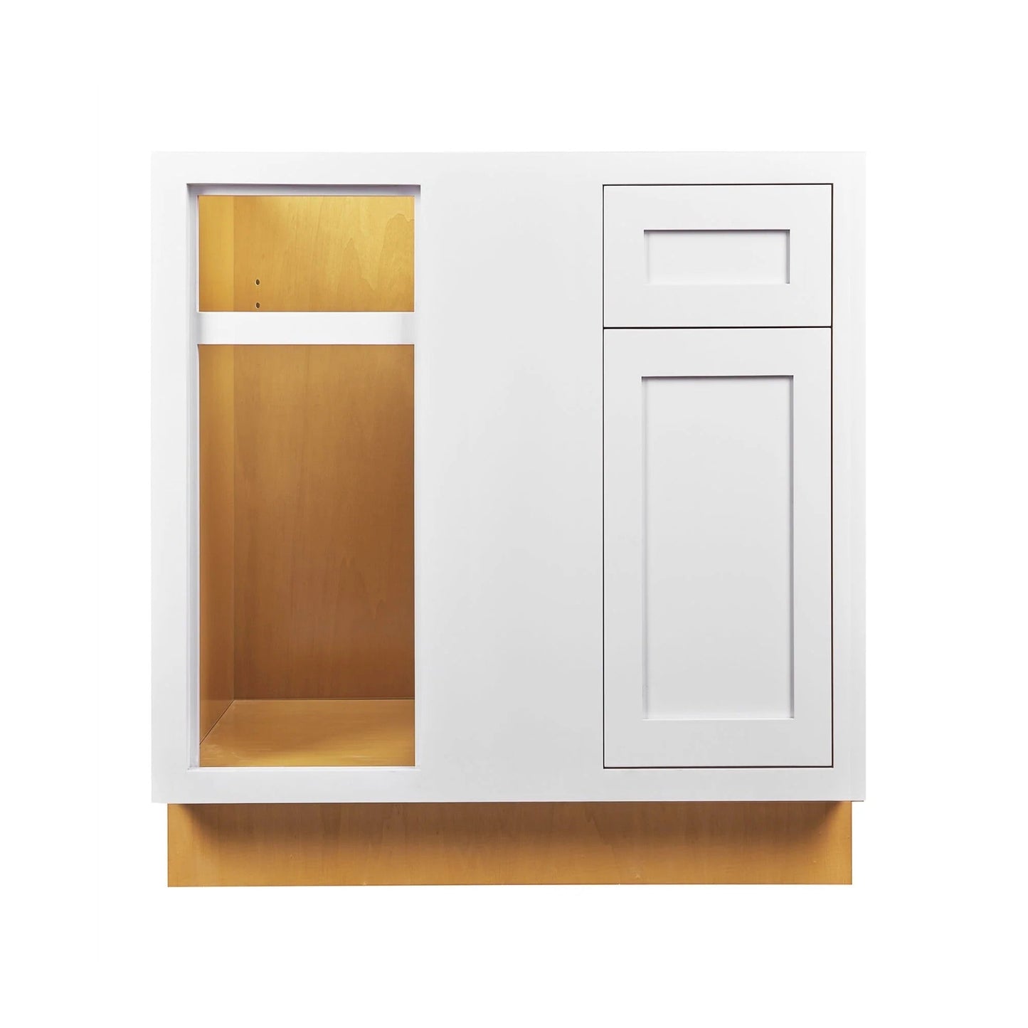 Maplevilles Cabinetry Inset 36" Wide x 35" Tall Double Door Base Cabinet with Single Drawer