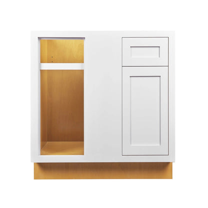 Maplevilles Cabinetry Inset 36" Wide x 35" Tall Double Door Base Cabinet with Single Drawer