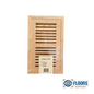 Wood Vent Flush Mount Red Oak No Damper Unfinished