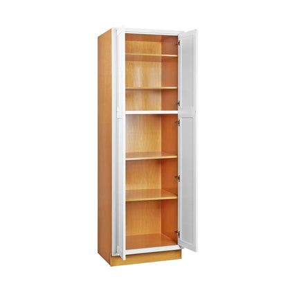 Maplevilles Cabinetry Inset 24" Wide x 84" Tall 4 Door Tall or Pantry Cabinet