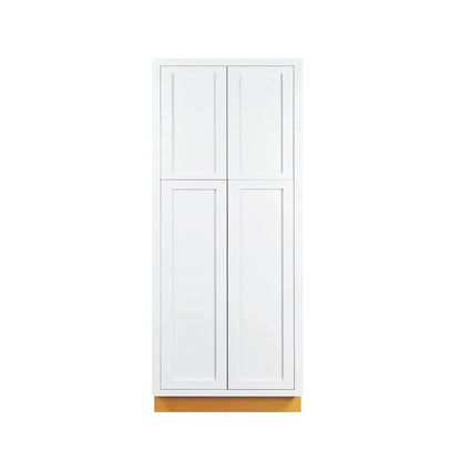 Maplevilles Cabinetry Inset 30" Wide x 84" Tall 4 Door Tall or Pantry Cabinet