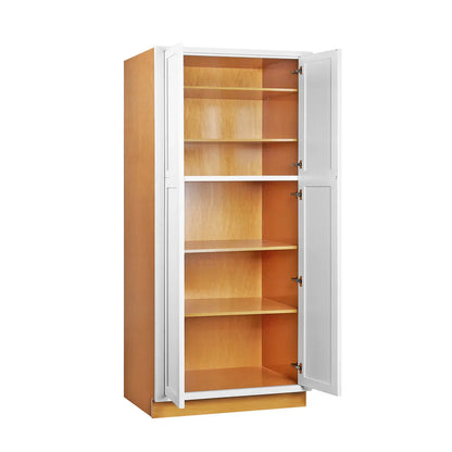 Maplevilles Cabinetry Inset 36" Wide x 84" Tall 4 Door Tall or Pantry Cabinet