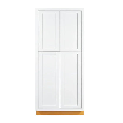 Maplevilles Cabinetry Inset 36" Wide x 93" Tall 4 Door Tall or Pantry Cabinet
