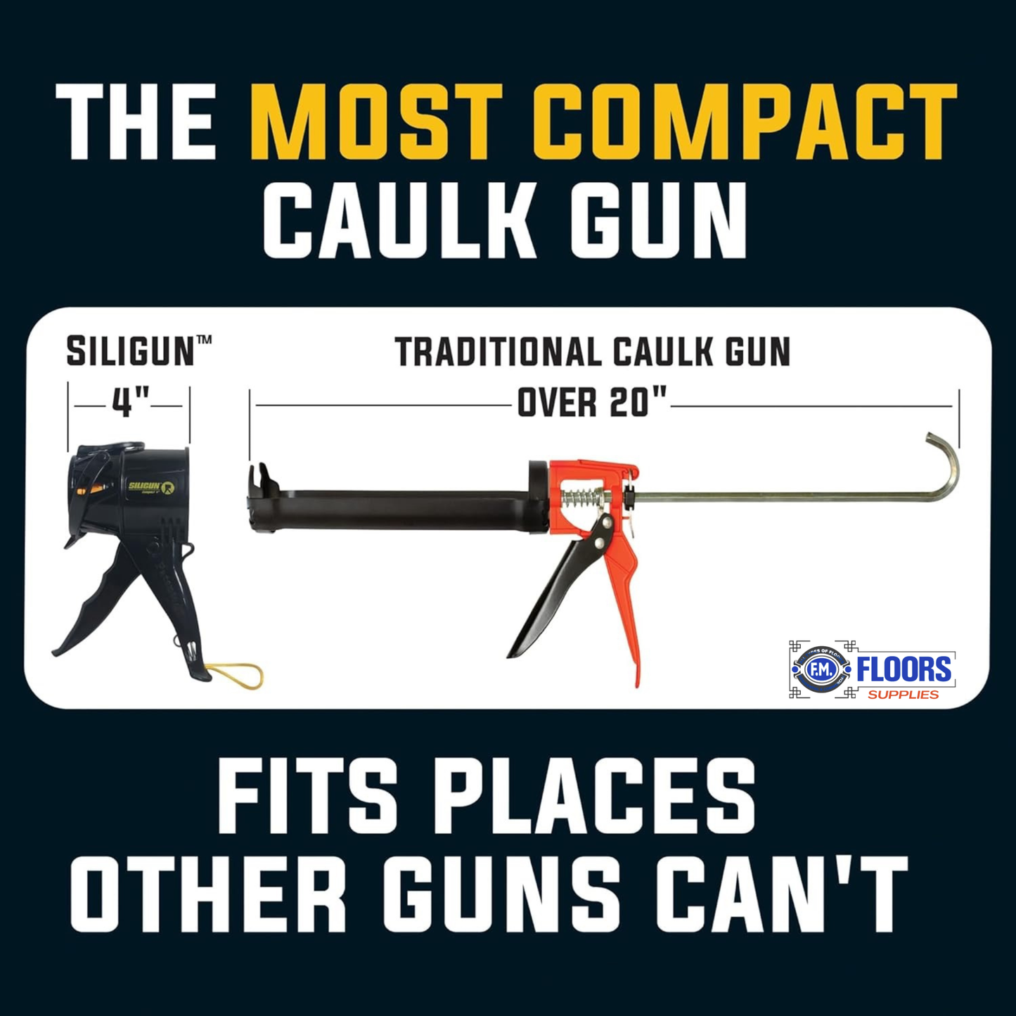 SILIGUN™ Gen-3 Compact Caulking Gun