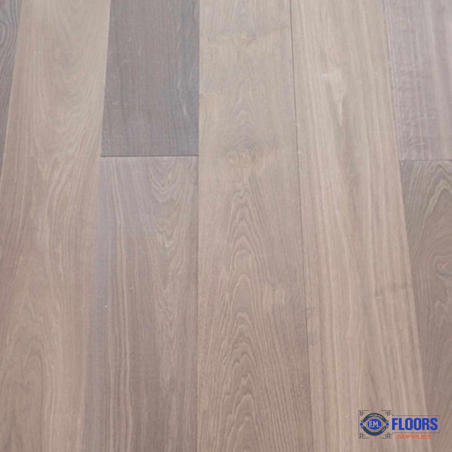 Unfinished Engineered Oak | Nature Smoked Oak 3/4" x 9 1/2"