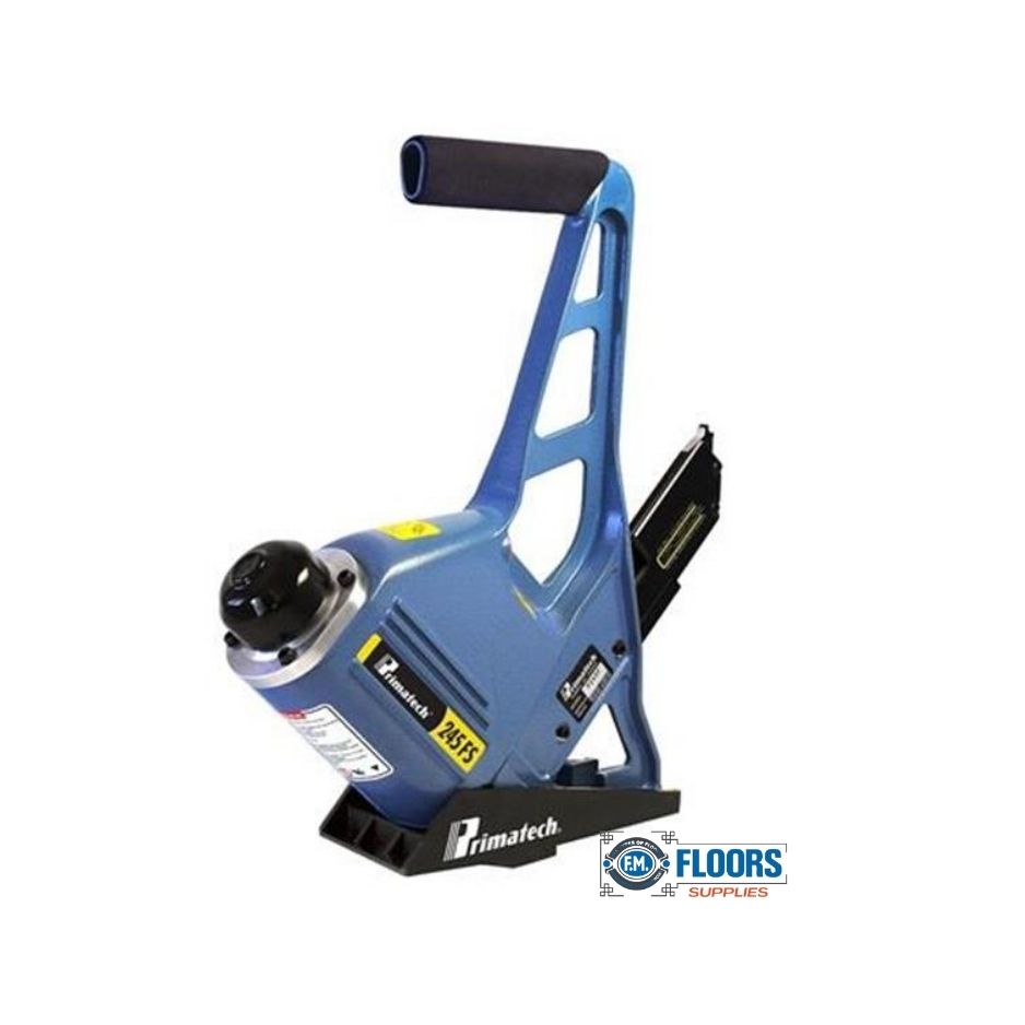 Primatech P245 FS - 15-1/2 Gauge Pneumatic Stapler with Fixed Base Uses 15-1/2 gauge 2", 1-3/4" or 1-1/2" flooring staples FM FLOORS SUPPLIES
