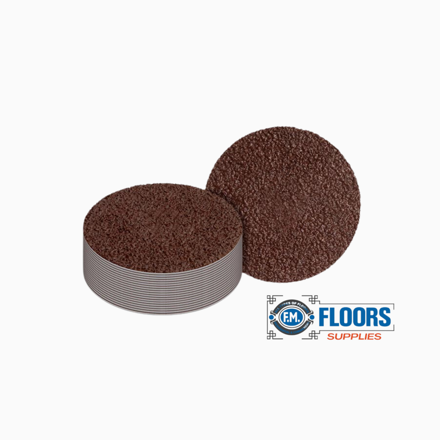 50MM Hook & Loop Sanding Discs - (40 TO 400 GRIT) 20 PACK