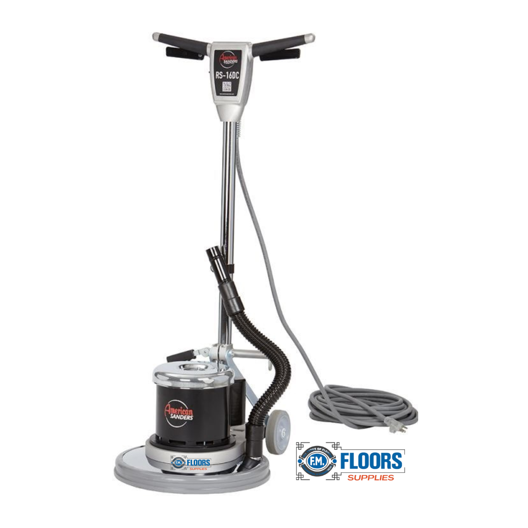 American Sander RS-16 DC - 16" Dust Control Buffer – FM Floors Supplies