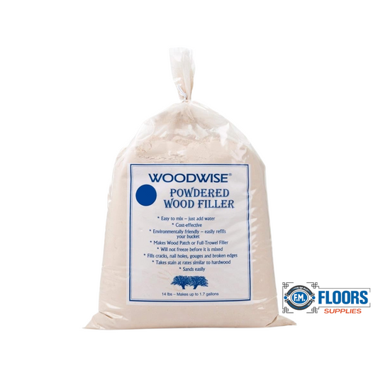 Woodwise Powdered Wood Filler Bag
