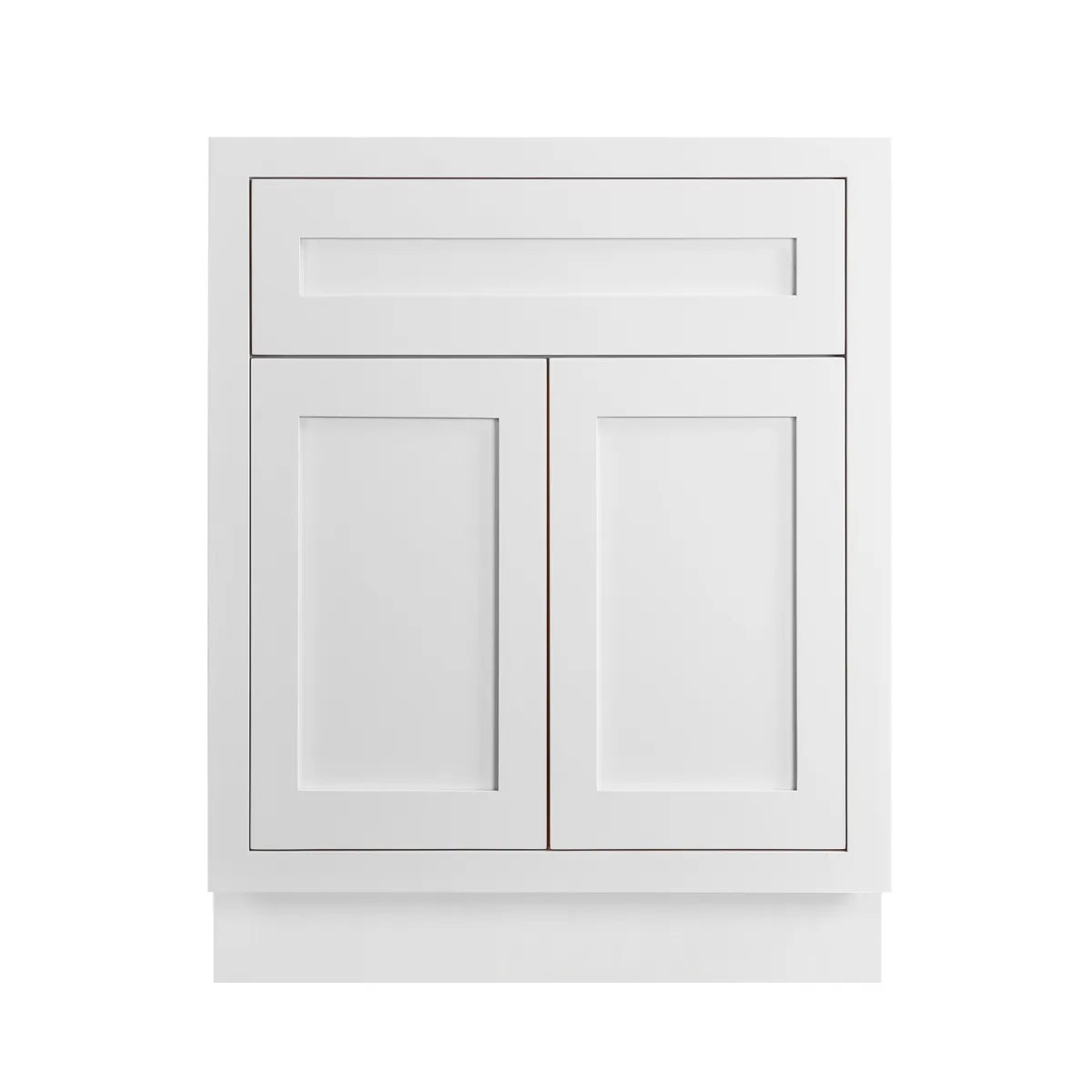 Maplevilles Cabinetry 27" Single Free Standing Vanity Cabinet Only - Less Vanity Top
