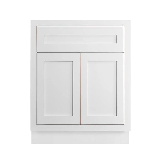 Maplevilles Cabinetry 27" Single Free Standing Vanity Cabinet Only - Less Vanity Top