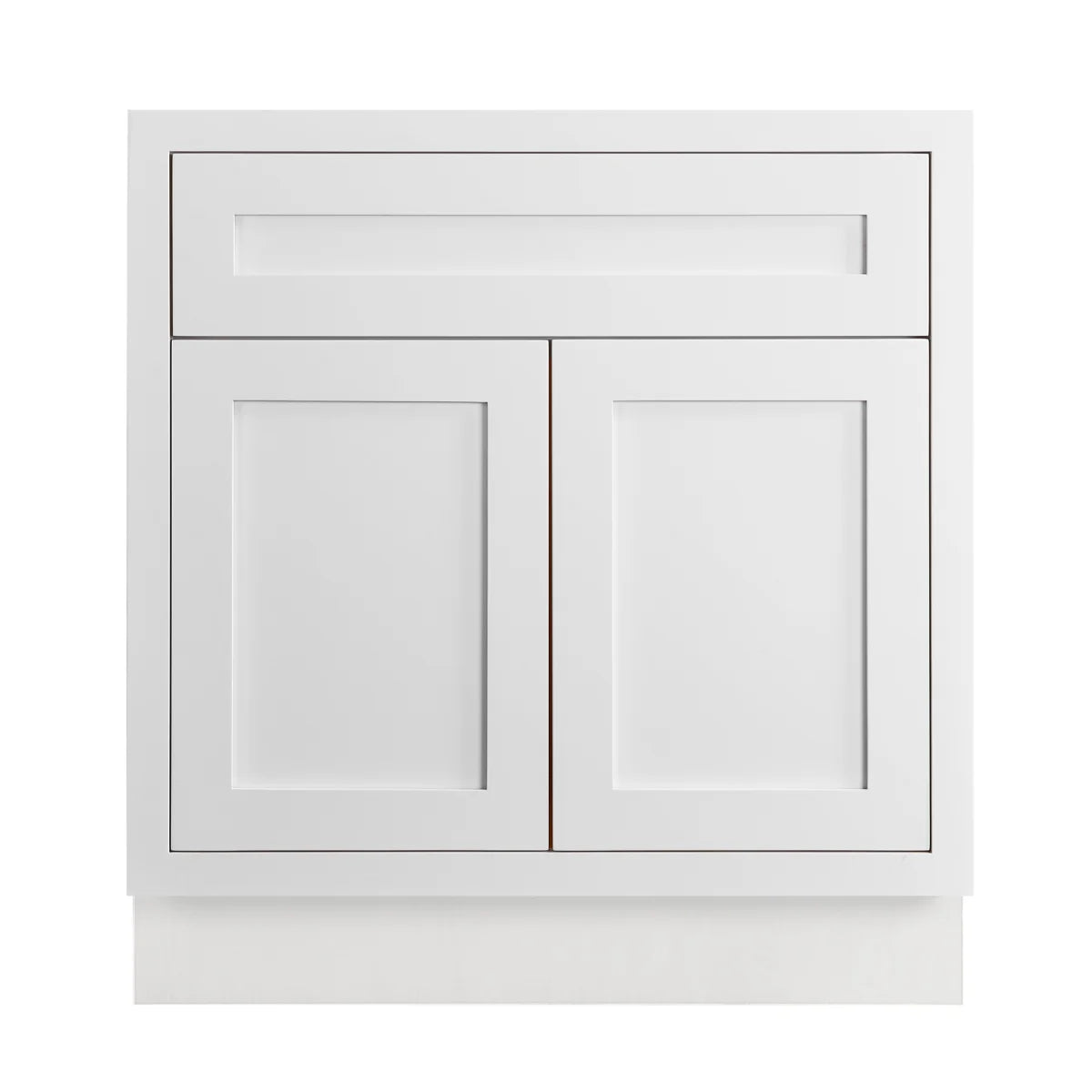 Maplevilles Cabinetry 30" Single Free Standing Vanity Cabinet Only - Less Vanity Top