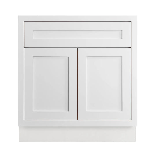 Maplevilles Cabinetry 30" Single Free Standing Vanity Cabinet Only - Less Vanity Top