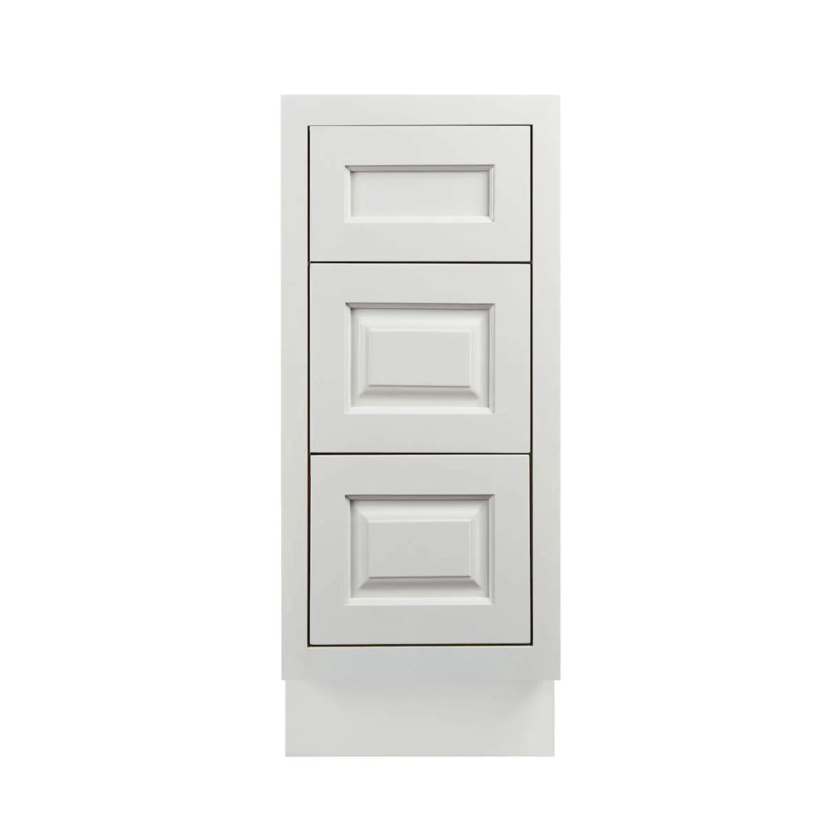 Maplevilles Cabinetry 12" Shaker Inset Drawer Base Vanity Cabinet