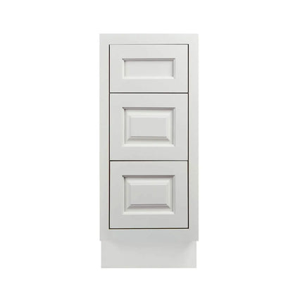 Maplevilles Cabinetry 12" Shaker Inset Drawer Base Vanity Cabinet