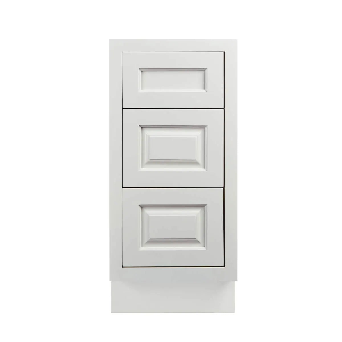 Maplevilles Cabinetry 15" Shaker Inset Drawer Base Vanity Cabinet