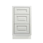 Maplevilles Cabinetry 18" Shaker Inset Drawer Base Vanity Cabinet