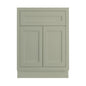 Maplevilles Cabinetry 24" Single Free Standing Vanity Cabinet Only - Less Vanity Top