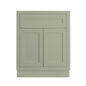 Maplevilles Cabinetry 27" Single Free Standing Vanity Cabinet Only - Less Vanity Top