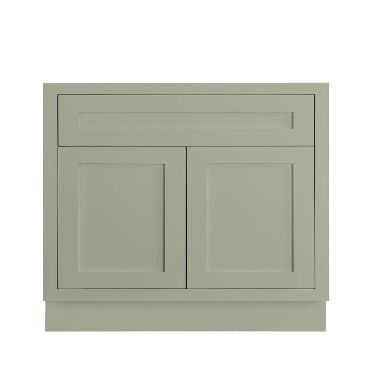 Maplevilles Cabinetry 36" Single Free Standing Vanity Cabinet Only - Less Vanity Top