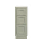 Maplevilles Cabinetry 12" Shaker Inset Drawer Base Vanity Cabinet