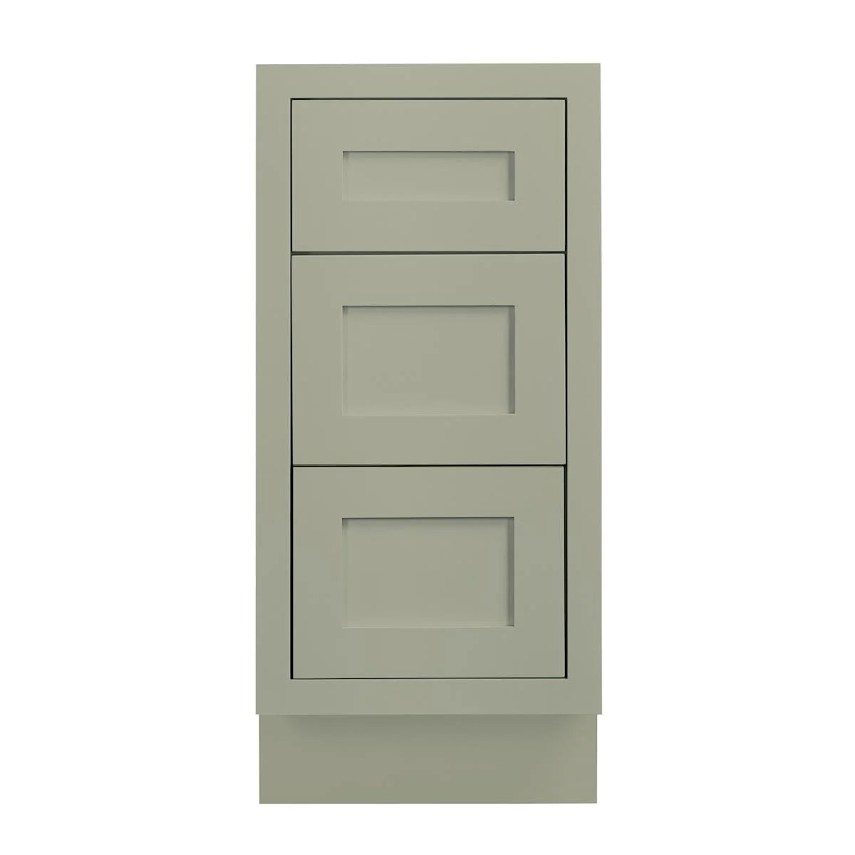 Maplevilles Cabinetry 15" Shaker Inset Drawer Base Vanity Cabinet