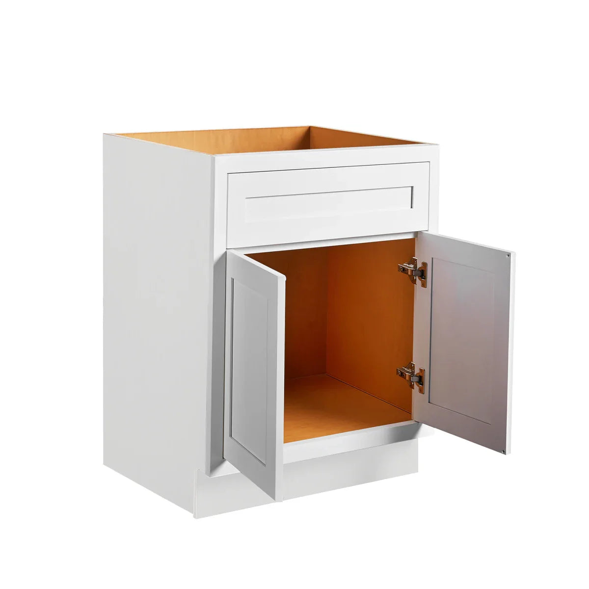 Maplevilles Cabinetry 24" Single Free Standing Vanity Cabinet Only - Less Vanity Top