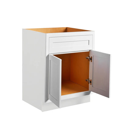 Maplevilles Cabinetry 24" Single Free Standing Vanity Cabinet Only - Less Vanity Top